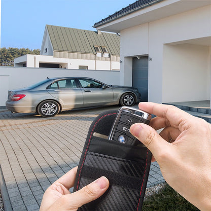 RFID Car Key Shield - Blocks Key Fob Signal & Prevents Relay Theft